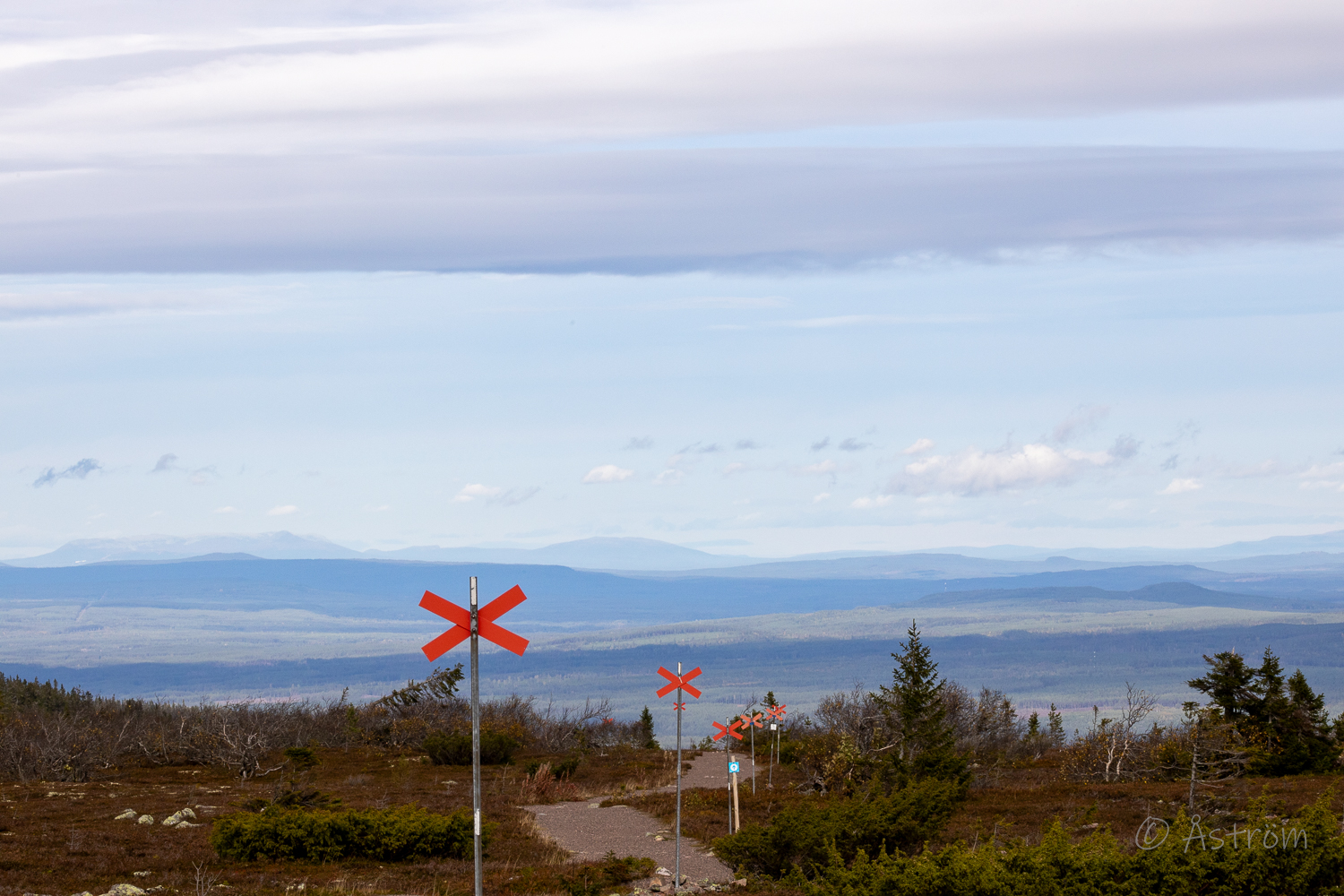 Länk till sida med bilder från Sälen september 2023.